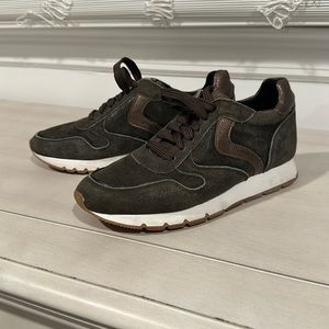 Voile blanche - military green sneaker